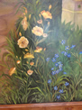 Mediterranean Mural Garden Close up 3